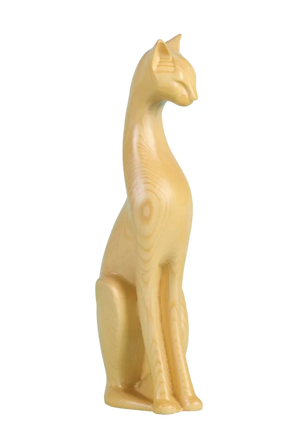 Alpha_Cat_M_Light_Yellow_Spruce_Wood_Luxury_Wooden_Sculptures_For_Home_Decor