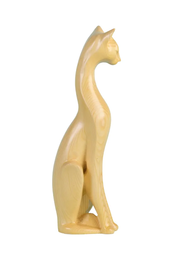 Alpha_Cat_M_Light_Yellow_Spruce_Wood_Luxury_Wooden_Sculptures_For_Home_Decor