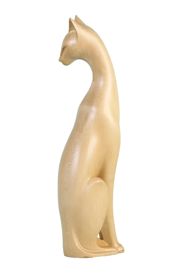 Koa_Cat_F_Cream_Beige_Maple_Luxury_Wooden_Sculptures_For_Home_Decor