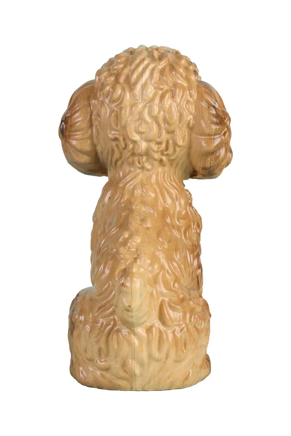 Wooly_Puppy_Cream_Beige_Maple_Luxury_Wooden_Sculptures_For_Home_Decor