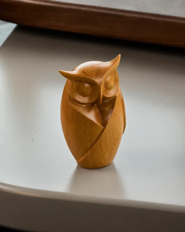 Twilight_Owl_Pinkish_Brown_Steam_Beech_Luxury_Wooden_Sculptures_For_Home_Decor