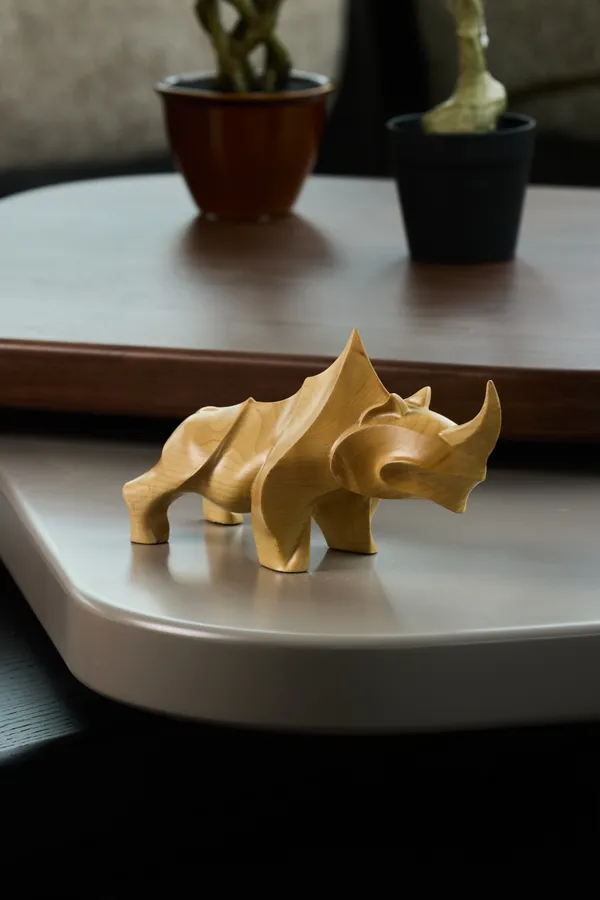 Savannah_Rhino_Cream_Beige_Maple_Luxury_Wooden_Sculptures_For_Home_Decor