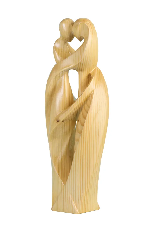 Eternal_Union_Light_Yellow_Spruce_Wood_Artisan_Wooden_Sculptures_For_Home_Decor