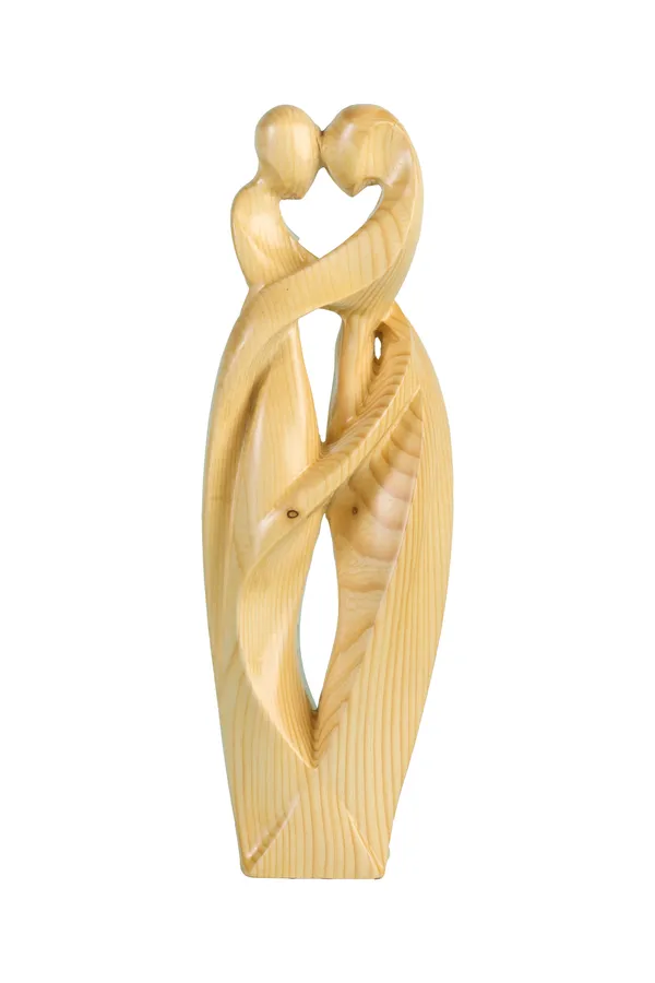 Eternal_Union_Light_Yellow_Spruce_Wood_Artisan_Wooden_Sculptures_For_Home_Decor