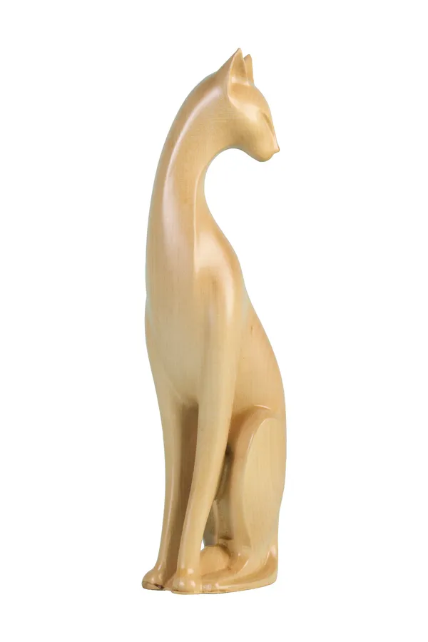 Koa_Cat_F_Cream_Beige_Maple_Luxury_Wooden_Sculptures_For_Home_Decor