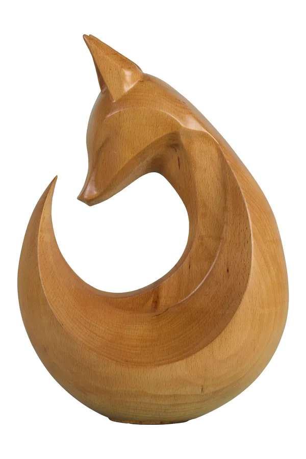Eterna_Fox_Pinkish_Brown_Steam_Beech_Luxury_Wooden_Sculptures_For_Home_Decor