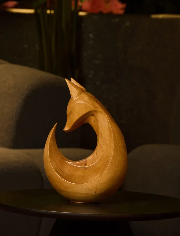 Eterna_Fox_Pinkish_Brown_Steam_Beech_Luxury_Wooden_Sculptures_For_Home_Decor