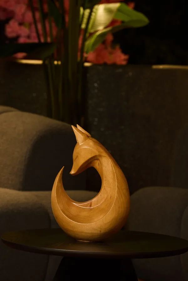 Eterna_Fox_Pinkish_Brown_Steam_Beech_Luxury_Wooden_Sculptures_For_Home_Decor