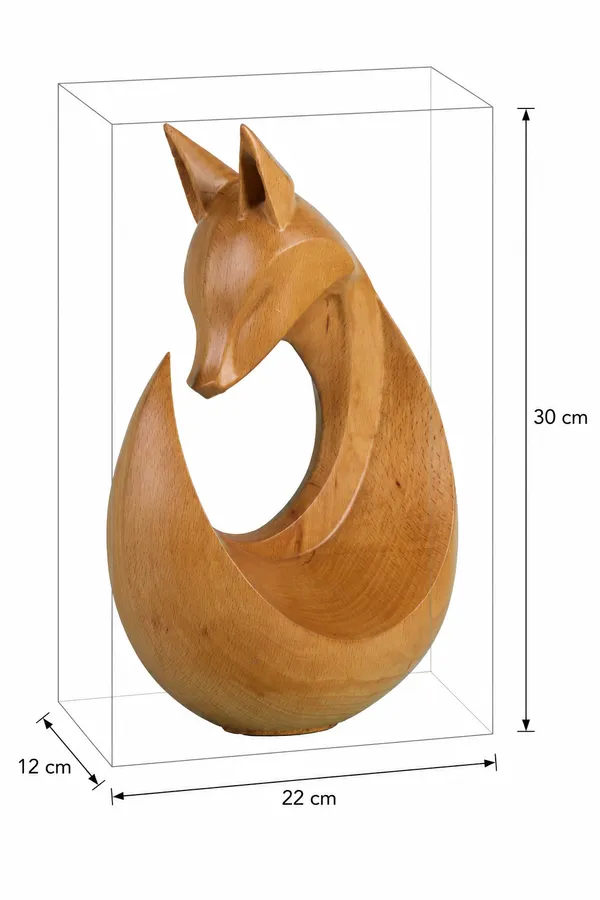 Eterna_Fox_Pinkish_Brown_Steam_Beech_Luxury_Wooden_Sculptures_For_Home_Decor