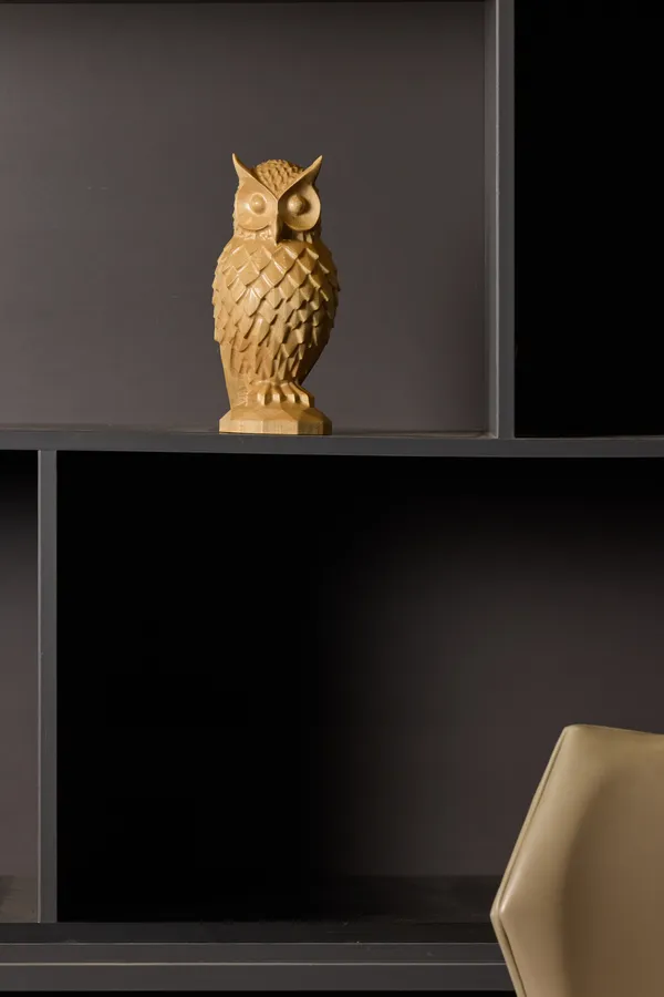 Nocturnal_Owl_Cream_Beige_Maple_Luxury_Wooden_Sculptures_For_Home_Decor