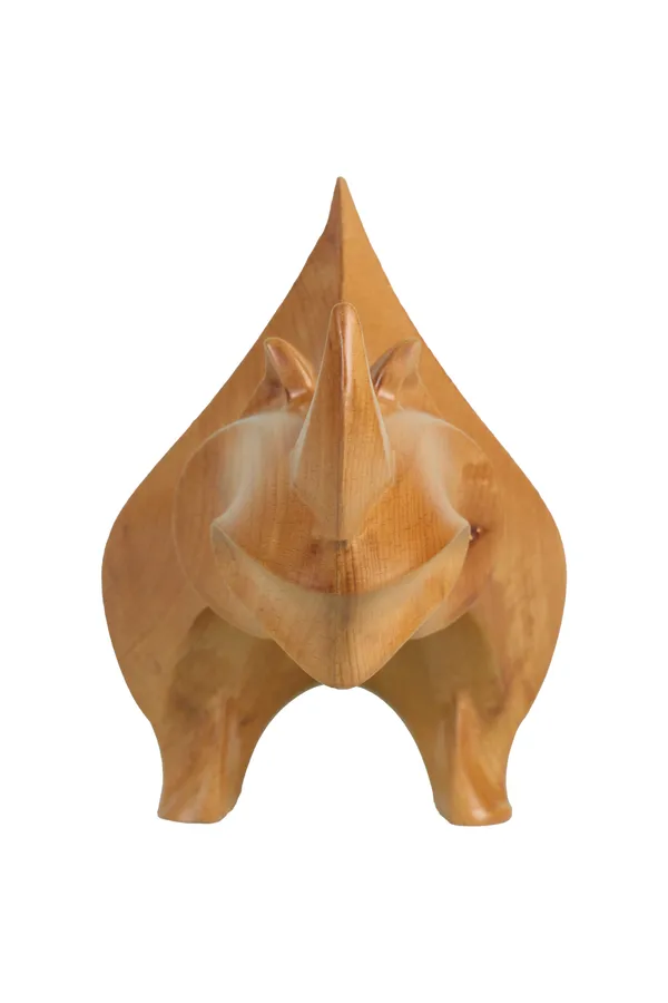 Savannah_Rhino_Pinkish_Brown_Steam_Beech_Luxury_Wooden_Sculptures_For_Home_Decor