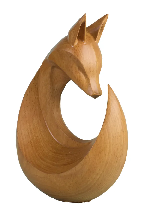 Eterna_Fox_Pinkish_Brown_Steam_Beech_Luxury_Wooden_Sculptures_For_Home_Decor