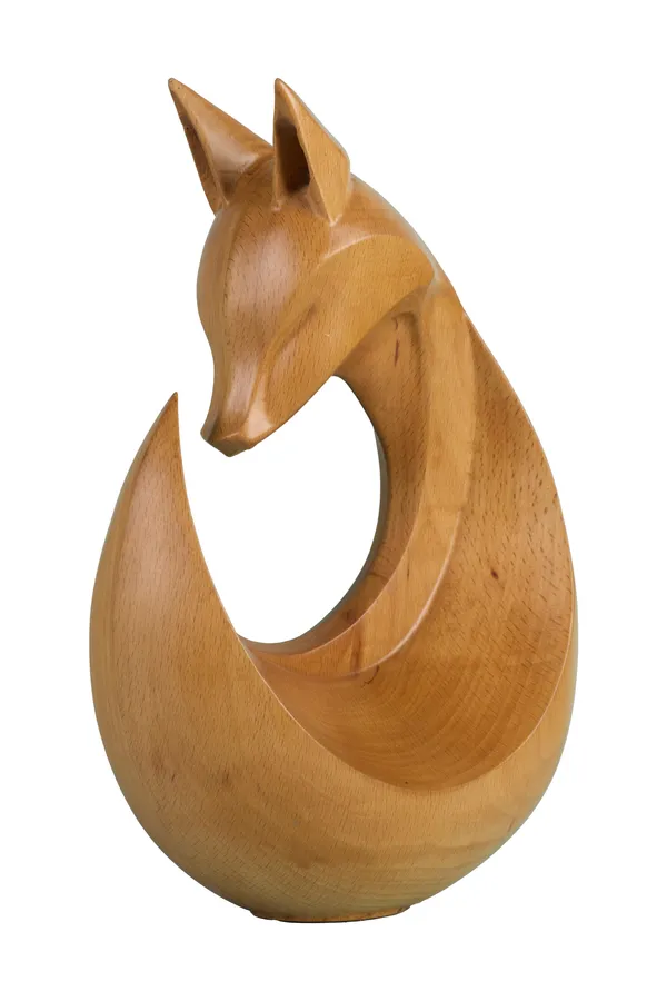 Eterna_Fox_Pinkish_Brown_Steam_Beech_Luxury_Wooden_Sculptures_For_Home_Decor