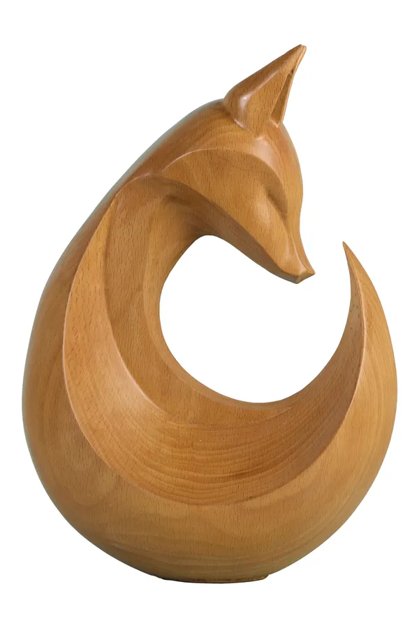 Eterna_Fox_Pinkish_Brown_Steam_Beech_Luxury_Wooden_Sculptures_For_Home_Decor