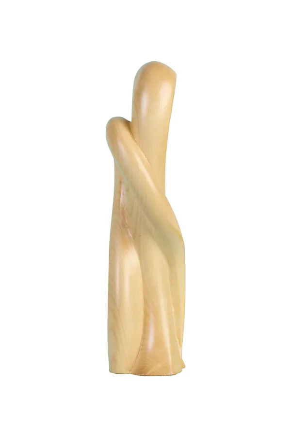 Infinity_Embrace_Cream_Beige_Maple_Artisan_Wooden_Sculptures_For_Home_Decor