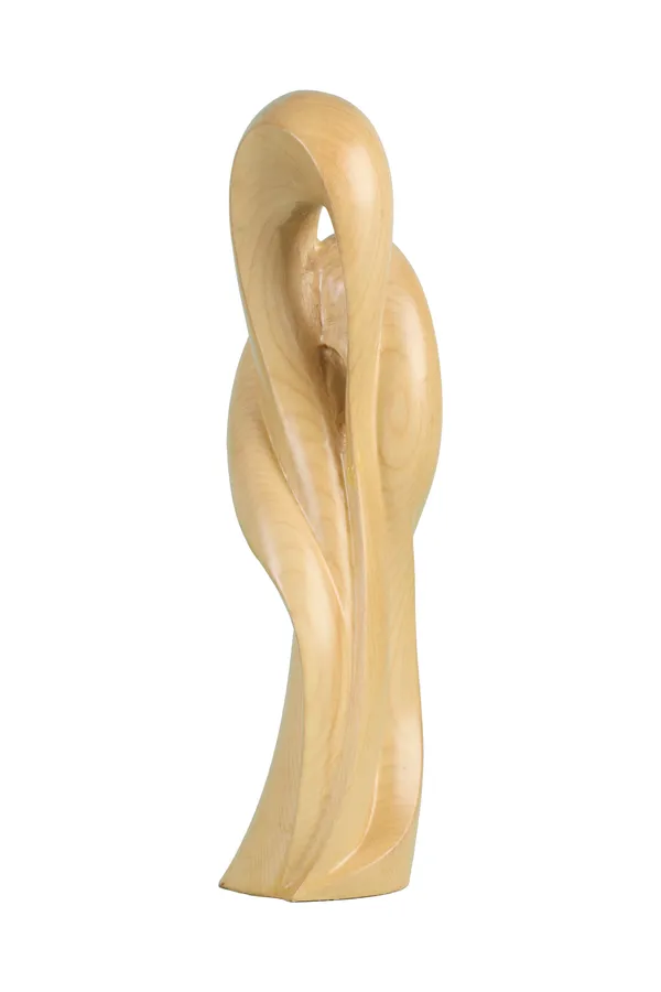 Infinity_Embrace_Cream_Beige_Maple_Artisan_Wooden_Sculptures_For_Home_Decor
