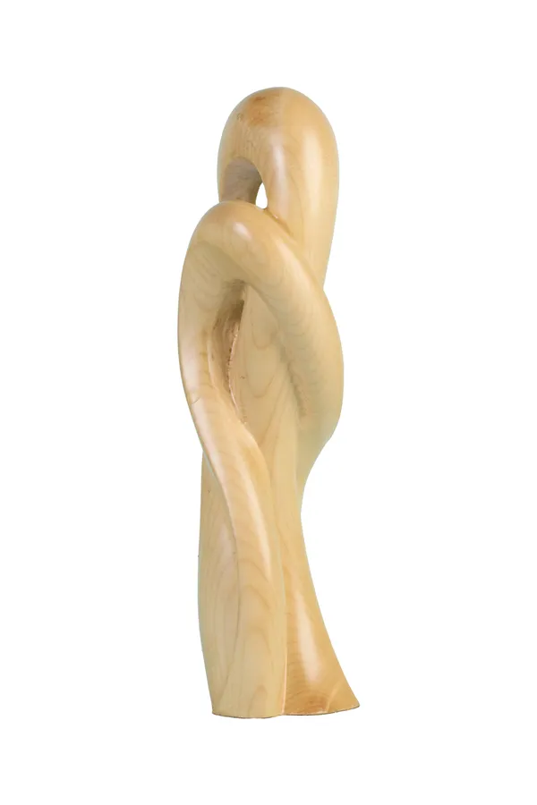 Infinity_Embrace_Cream_Beige_Maple_Artisan_Wooden_Sculptures_For_Home_Decor