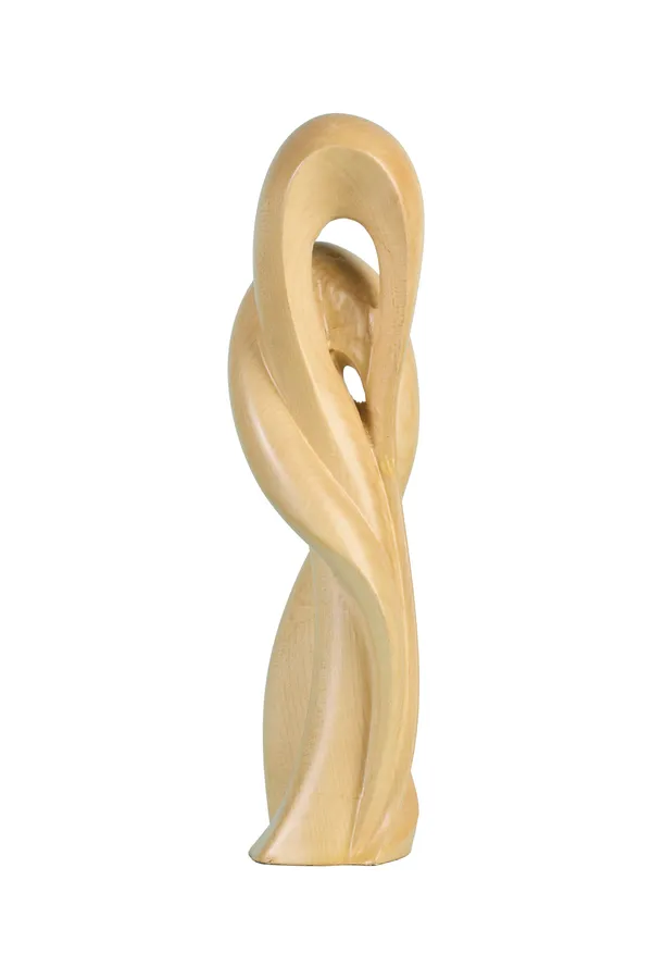 Infinity_Embrace_Cream_Beige_Maple_Artisan_Wooden_Sculptures_For_Home_Decor