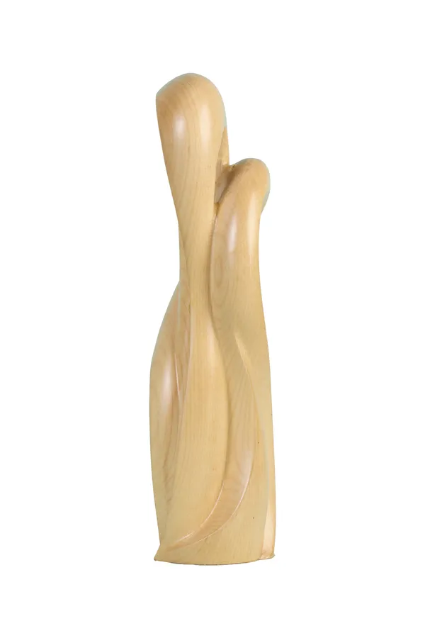 Infinity_Embrace_Cream_Beige_Maple_Artisan_Wooden_Sculptures_For_Home_Decor