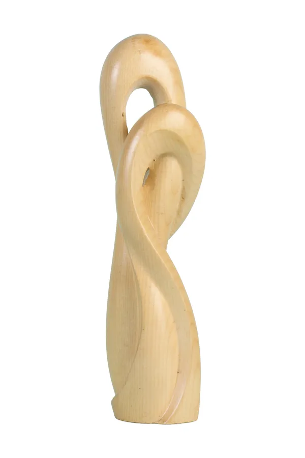 Infinity_Embrace_Cream_Beige_Maple_Artisan_Wooden_Sculptures_For_Home_Decor