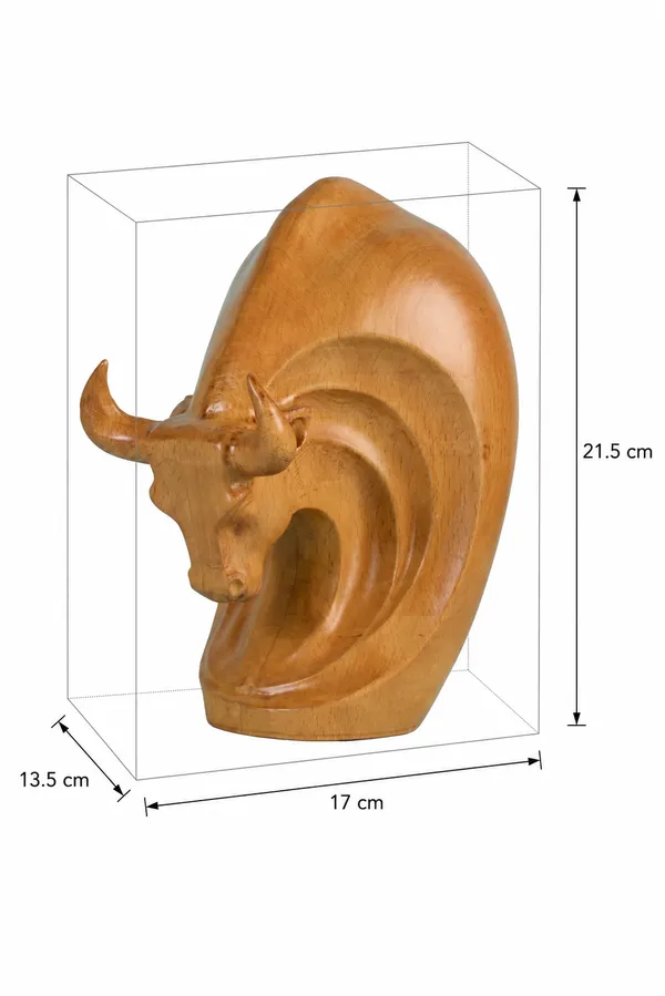 Atlas_Bull_Pinkish_Brown_Steam_Beech_Luxury_Wooden_Sculptures_For_Home_Decor