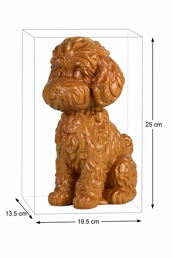Wooly_Puppy_Cream_Beige_Maple_Luxury_Wooden_Sculptures_For_Home_Decor