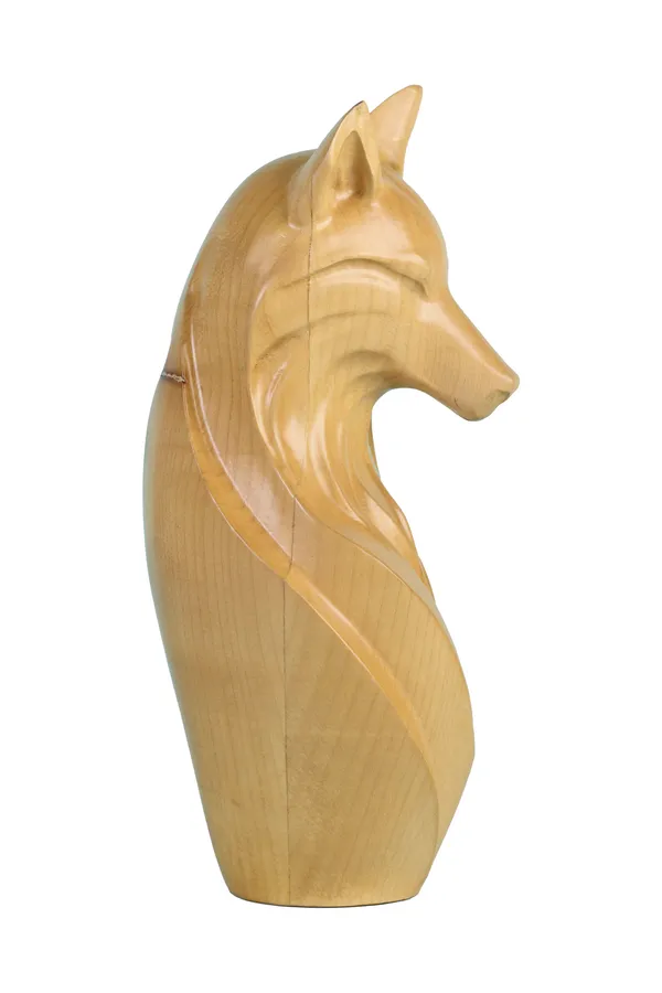 Ember_Fox_Cream_Beige_Maple_Luxury_Wooden_Sculptures_For_Home_Decor