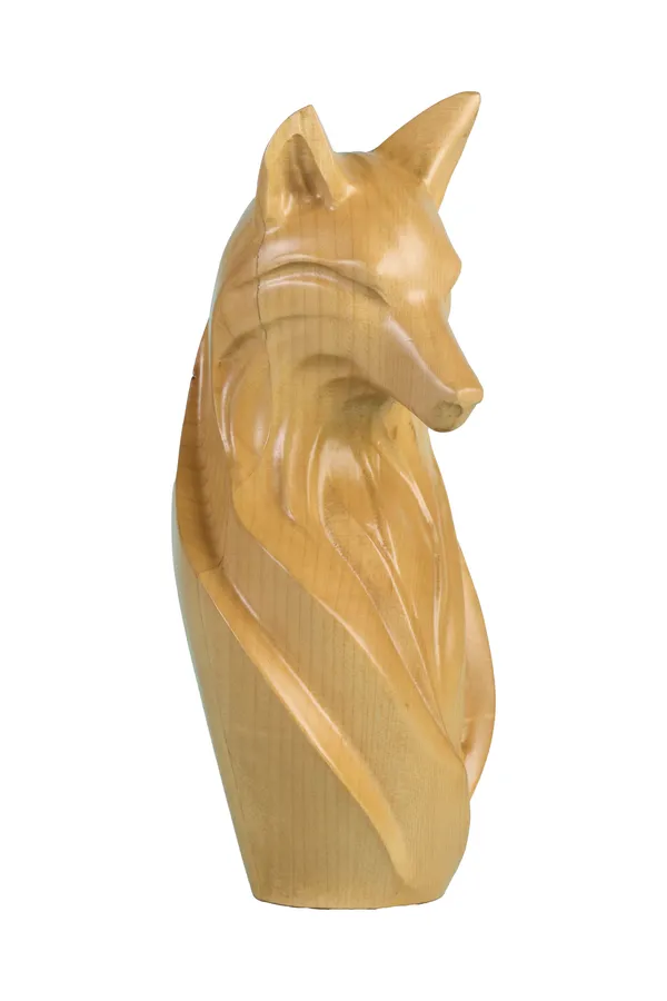 Ember_Fox_Cream_Beige_Maple_Luxury_Wooden_Sculptures_For_Home_Decor