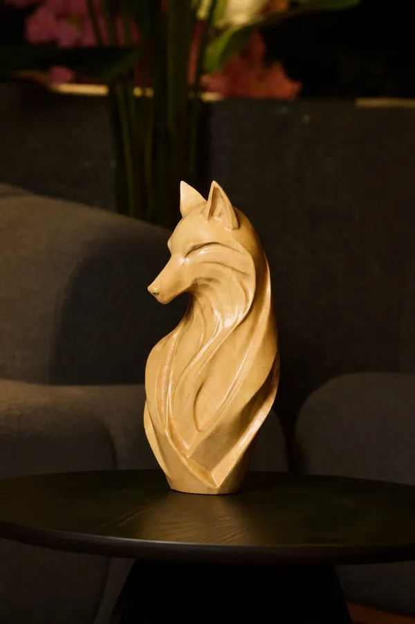 Ember_Fox_Cream_Beige_Maple_Luxury_Wooden_Sculptures_For_Home_Decor