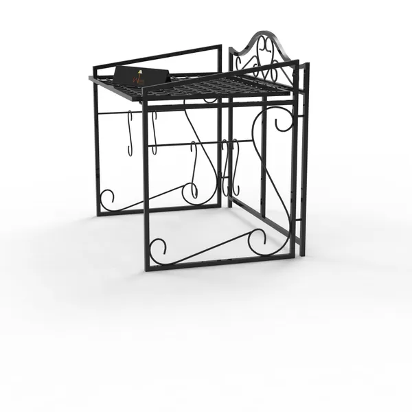 Black_2_Tier_Kitchen_Storage_Rack_Cabinet_Shelves_For_Organise_Cooking_Utensils_And_Microwave