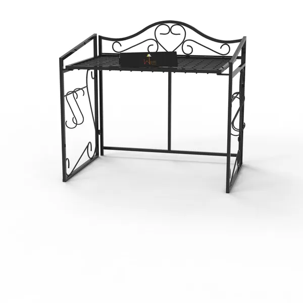 Black_2_Tier_Kitchen_Storage_Rack_Cabinet_Shelves_For_Organise_Cooking_Utensils_And_Microwave