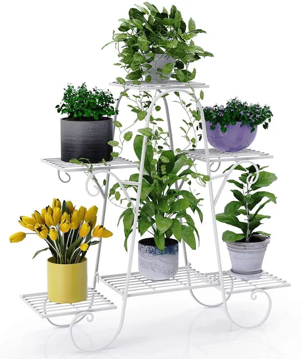 White_6_Tier_Plant_Stands_For_Indoors_And_Outdoors,_Flower_Pot_Holder_Shelf_For_Multi_Plants