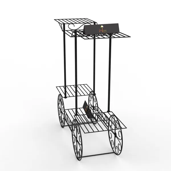 Black_6_Tier_Cart_Planter_Stand,_Outdoor_Flower_Rack_Flower_Pot