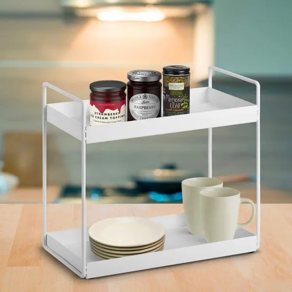 White_2_Tier_Standing_Spice_Rack_For_Kitchen_Bathroom_Countertop_Storage_Shelf_Organizer