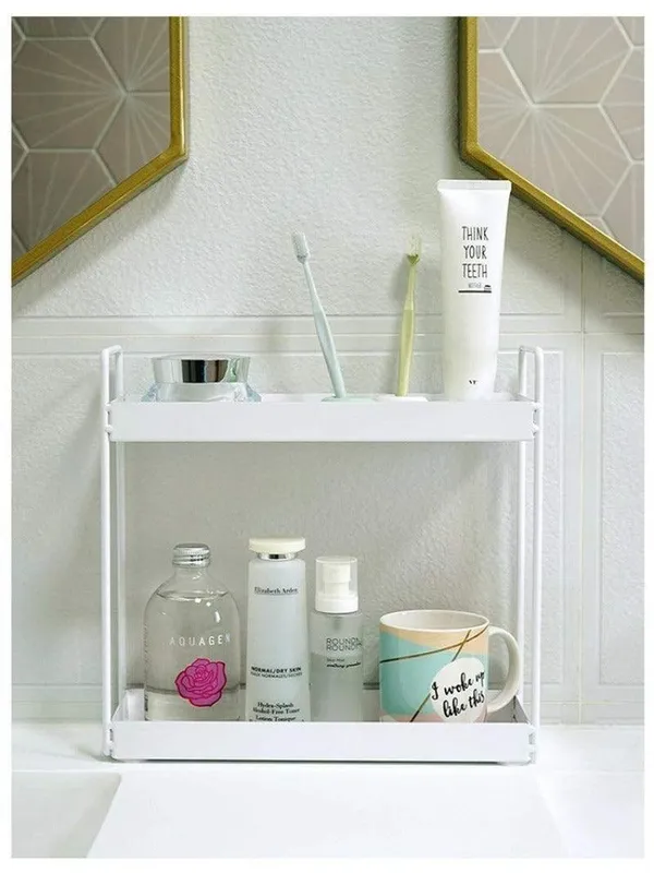 White_2_Tier_Standing_Spice_Rack_For_Kitchen_Bathroom_Countertop_Storage_Shelf_Organizer