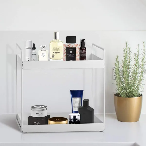 White_2_Tier_Standing_Spice_Rack_For_Kitchen_Bathroom_Countertop_Storage_Shelf_Organizer
