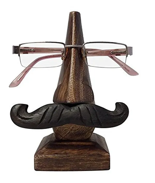 Brown_Wood_Specs_Stand_Showpiece_6_Inch