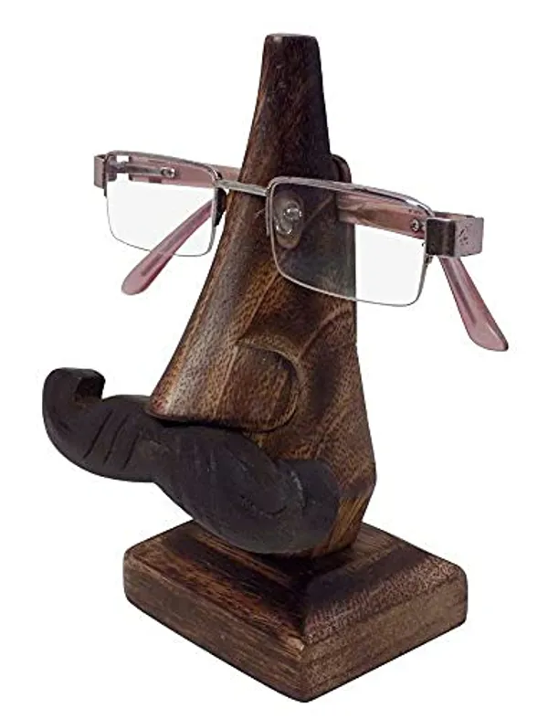 Brown_Wood_Specs_Stand_Showpiece_6_Inch