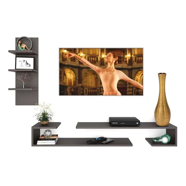 Brown_Wooden_Wenge_Wall_Mounted_Floating_TV_Stand_Entertainment_Unit_Cabinet_With_Rack_For_Set_Top_Box_And_Decorative_Objects_For_Living_Room_20x137x91_Cm