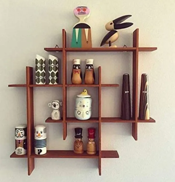 Brown_Wooden_Dual_Squares_Wall_Shelf|_Wall_Mount|_Wall_Rack|_Wall_Bracket|_Wall_Cabinet|_Floating_Wall_Shelves_For_Home_Decor,_Living_Room,_Kitchen,_Bedroom,_Storage,_Office