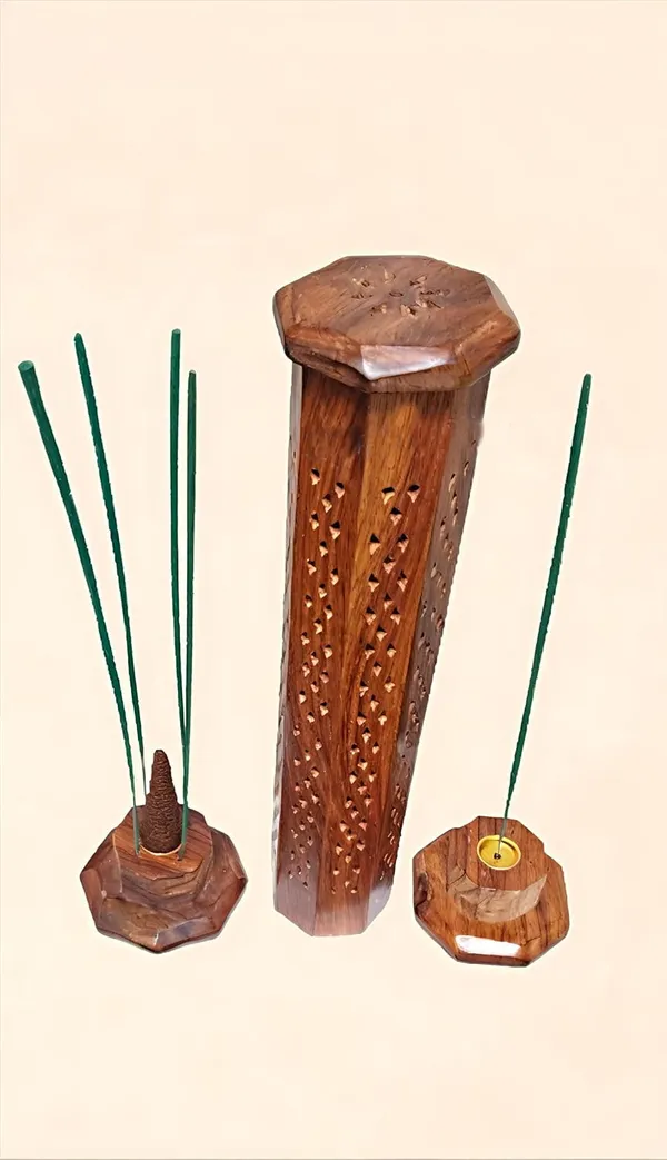 Brown_Wooden_Agarbatti_Stand_With_Ash_Catcher_&_Dhoop_Cone_Holder