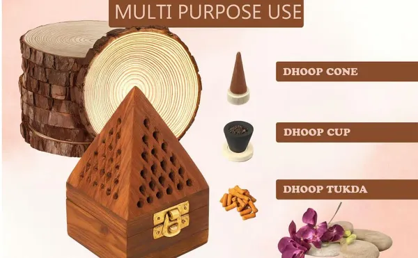 Brown_Set_Of_2_Incense_Stick_Holder_With_Drawer_Wooden_Handmade_Dhoop_Batti_Stand