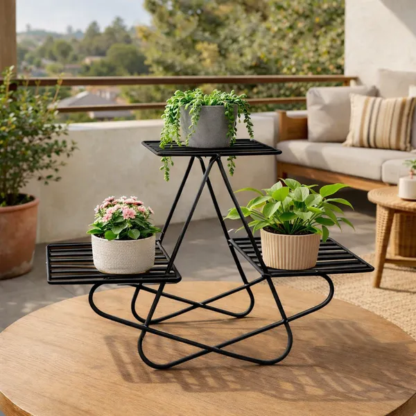Black_Premium_Metal_Planter_Stand_3_Tier