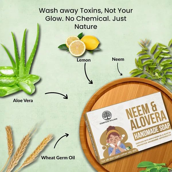 Neem_&_Aloe_Vera_Handmade_Soap_Natural_Ingredients_With_Wheat_Germ_Oil_&_Olive_Oil,_For_All_Skin_Types