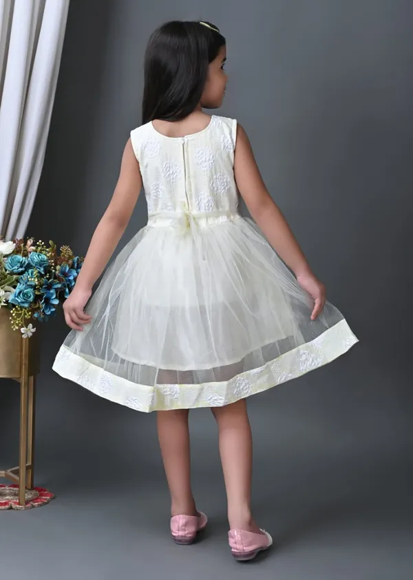 Ivory_And_Lemon_Yellow_Net_Party_Wear_Dress_For_Kids