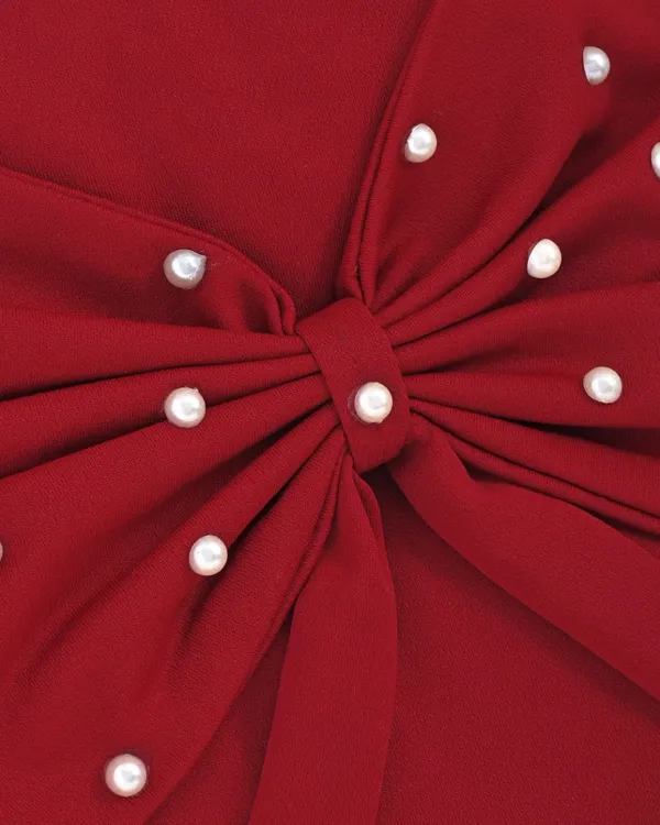 Maroon_Ruffle_Party_Wear_Co-Ord_Set_For_Kids