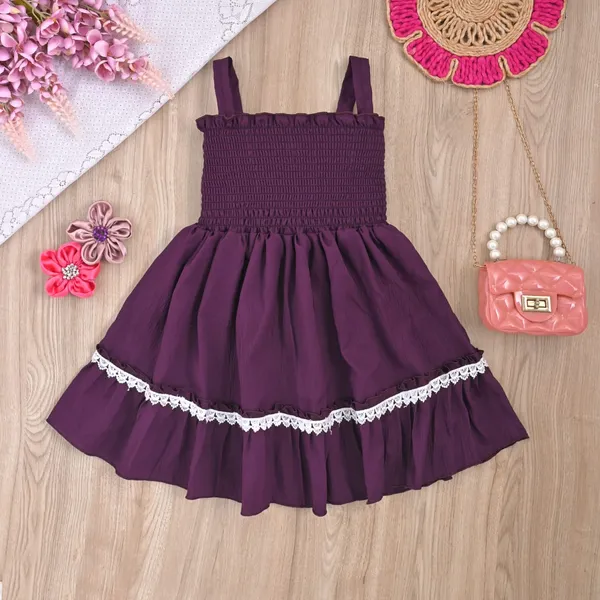 Plum_Purple_Pearl_Bow_Party_Wear_Dress_For_Kids