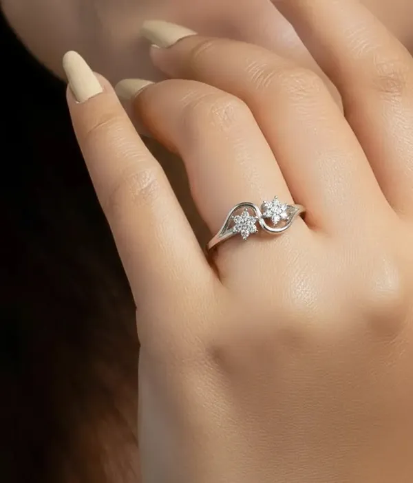 Floral_And_Silver_925_Engagement_Style_Ring_Dainty_For_Female