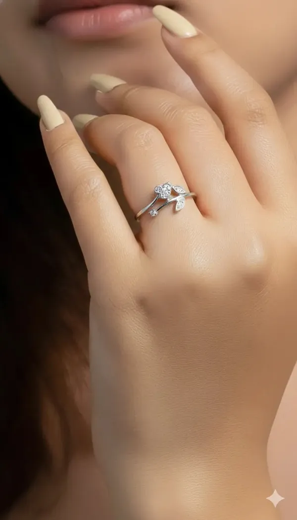 Floral_And_Silver_925_Ring_Minimal_Elegant_Design_For_Female