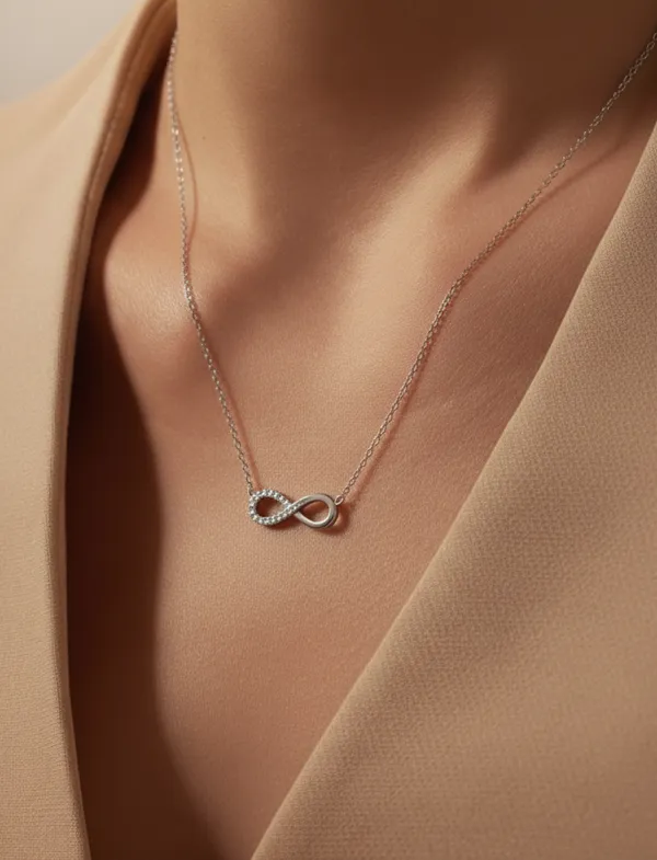 Sterling_Silver_Infinity_Diamond_Pendant_For_Female